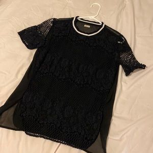 Hollister Sheer Lace Top